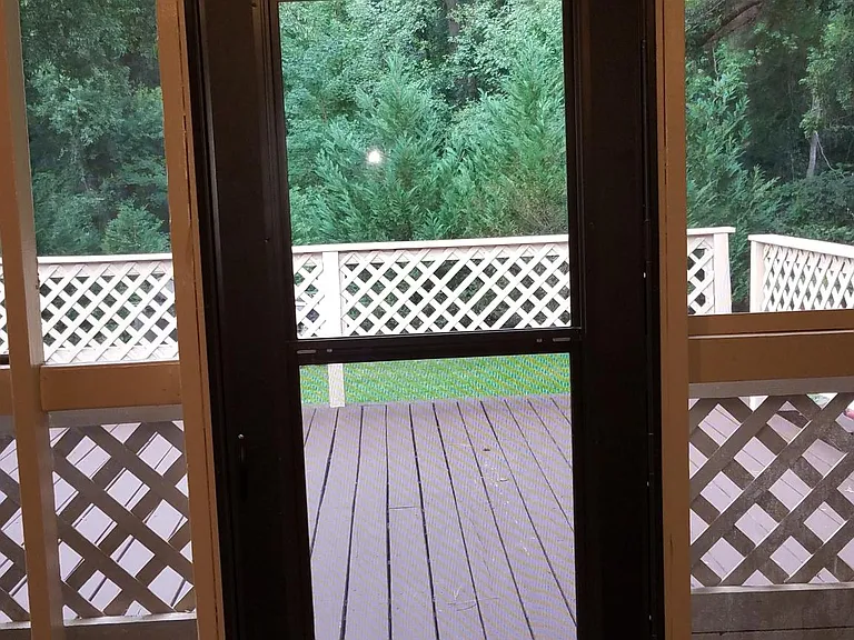 Exit from Screened Patio to Deck