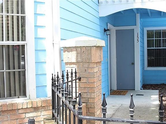 Front door and side storage door