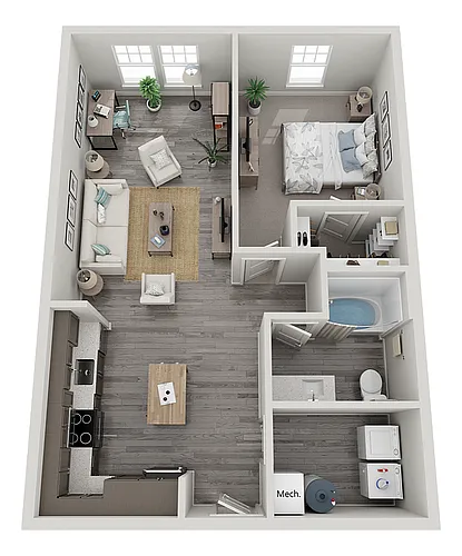 Floor plan A1C