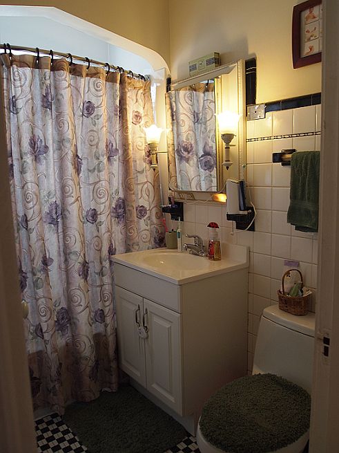 Bathroom will have new vanity, toilet, ceramic flooring and all new plumbing fixtures.