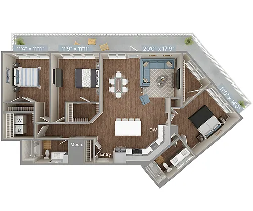 Floor plan C2-2