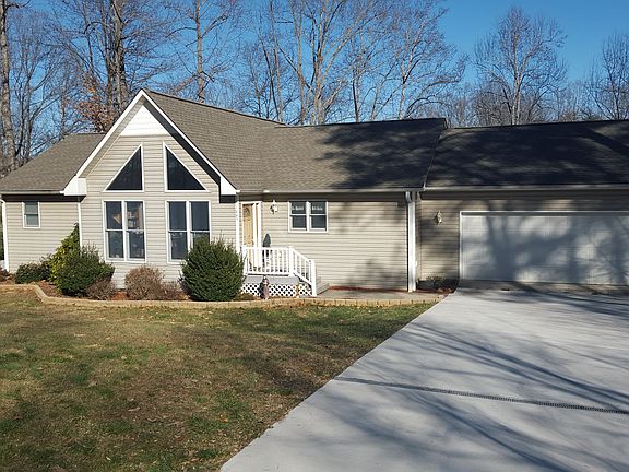 Front view - large cement dr