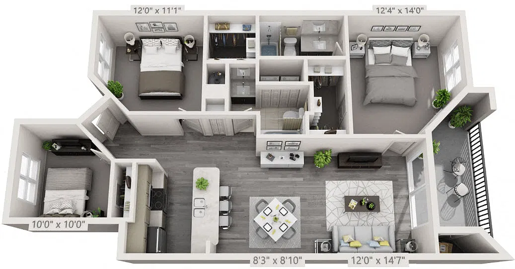 Floor plan MT. VERNON