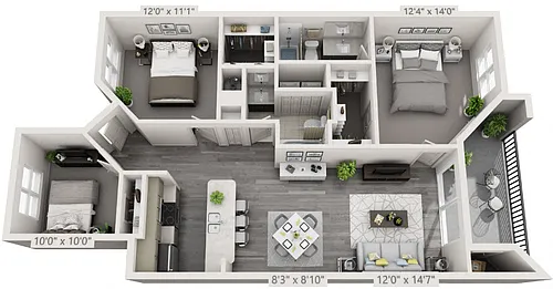 Floor plan MT. VERNON
