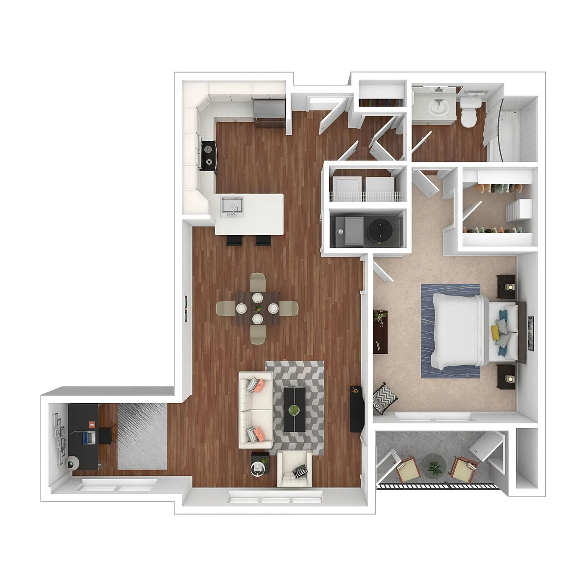 Floor plan A2-A