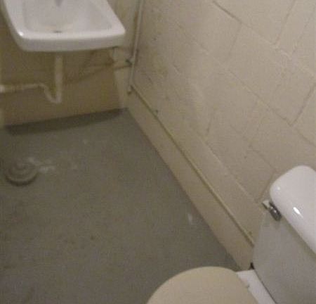Half bath in basement