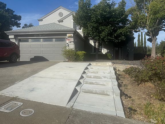 Updated driveway