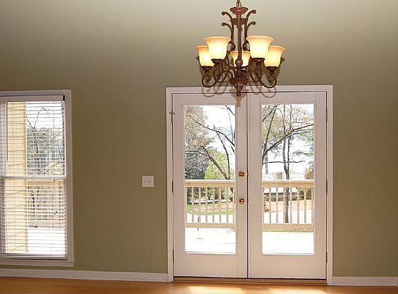 The view from inside is all the way to the sunset.