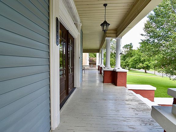 Front wraparound porch.