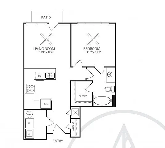 Floor plan A1