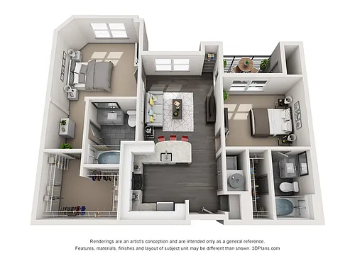 Floor plan B1 - The Willow