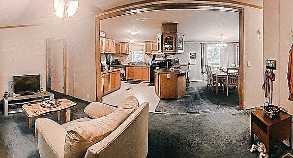 View from front entry