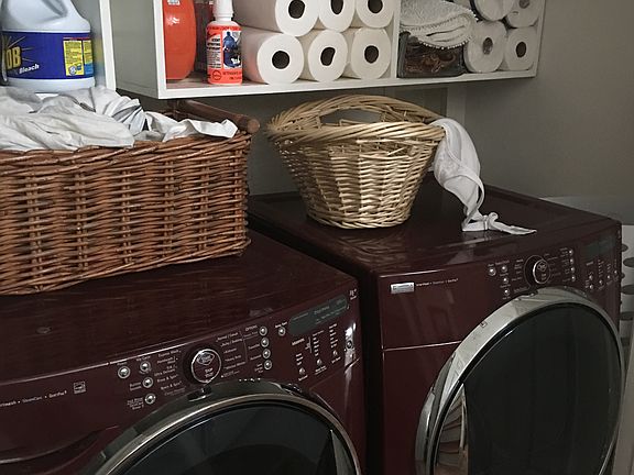 Washer and Dryer Area
