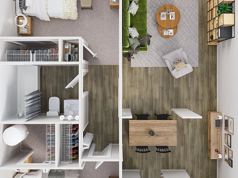 Two Bedroom Two Bedroom