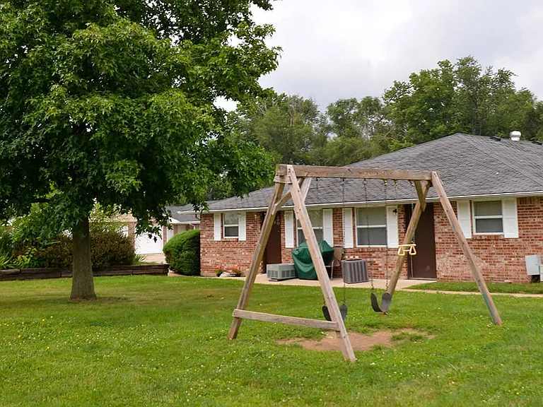Imagine the fun on the swings!