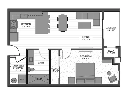 Floor plan Plan H