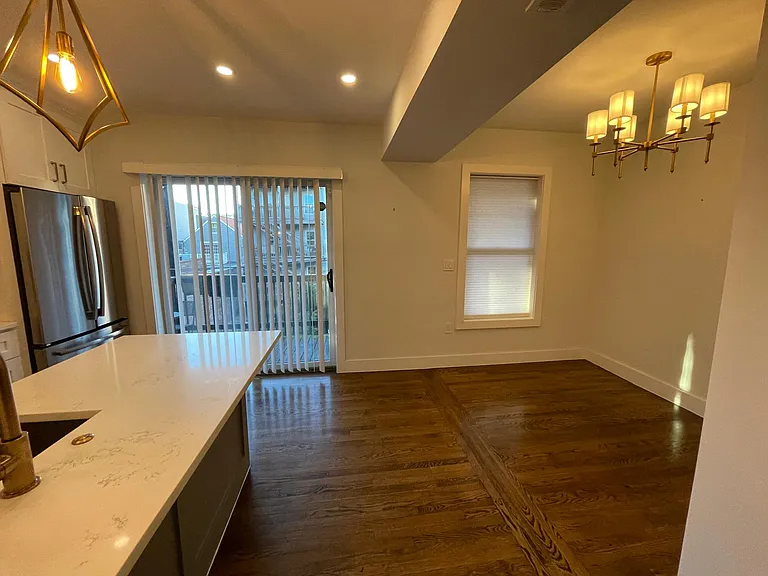 Dining room next to kitchen