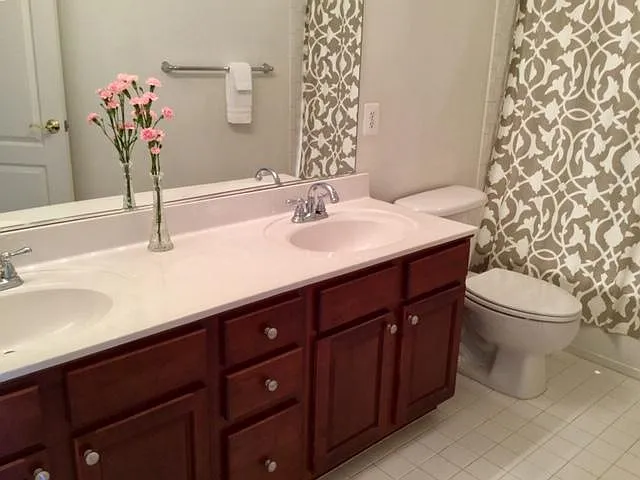Guest Bath with large Tub