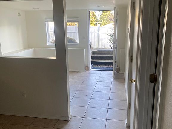 View from the back of the kitchen