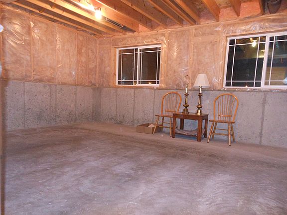Unfinished Family Room