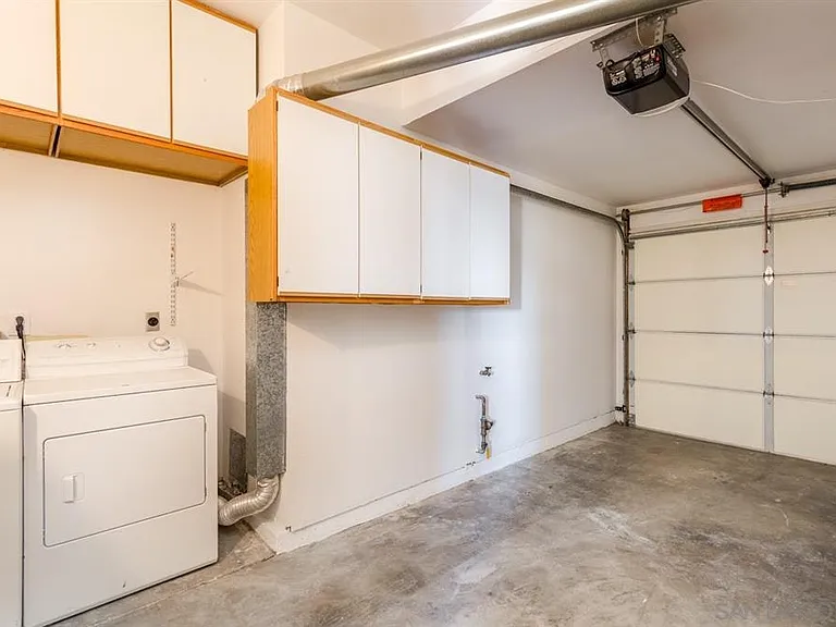 Garage storage & laundry