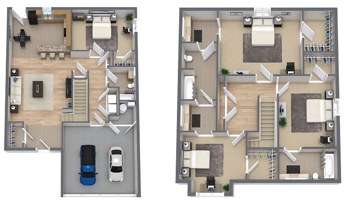 Floor plan Grassland