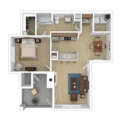 Floor plan A1B