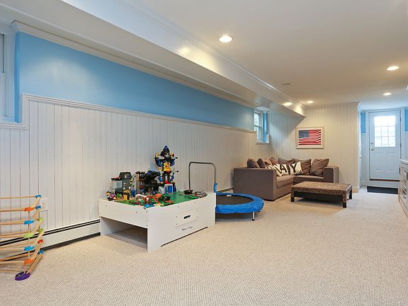 Lower level playroom
