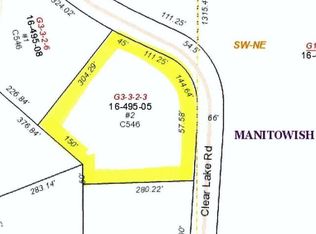 Clear Lake Rd LOT 2, Manitowish Waters, WI 54545