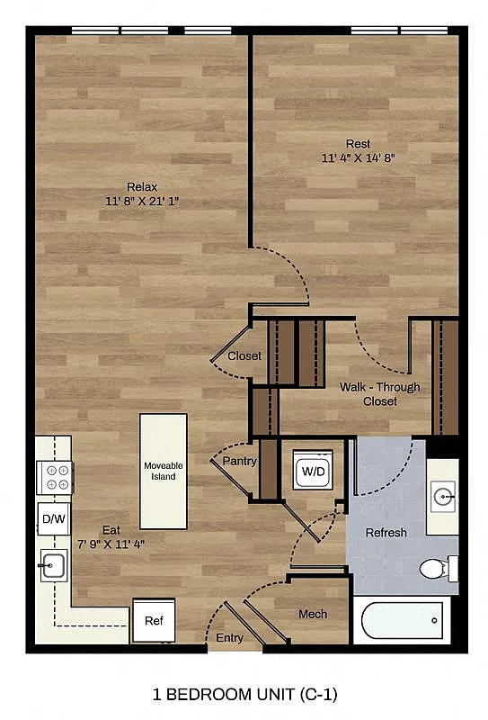 Floor plan C-1