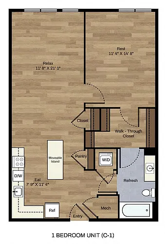 Floor plan C-1