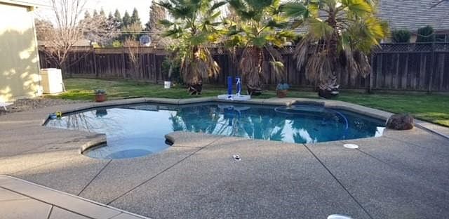 Pool has new heater