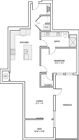 Floor plan A16D