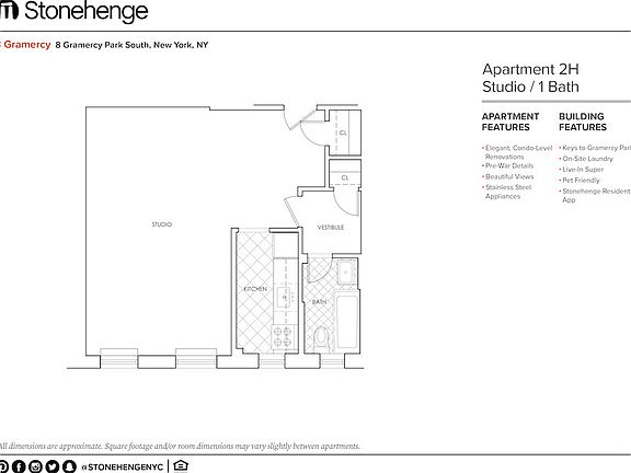 2nd image of 8 Gramercy Park #2H