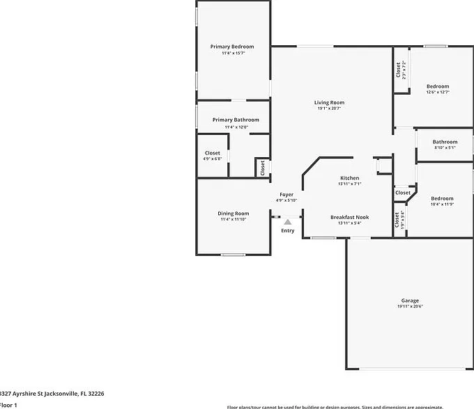 3 bed, 2.0 bath, 1425 sqft, $1,870 — Photo 2