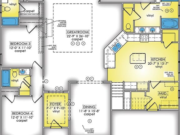 Main Level - Elevation D