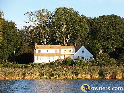 View of home from Thames River