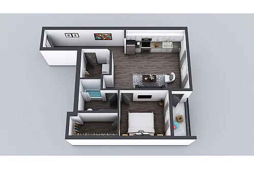 Floor plan A4