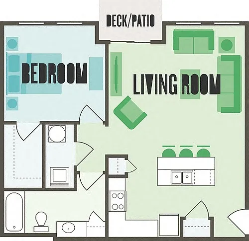 Floor plan The Monroe