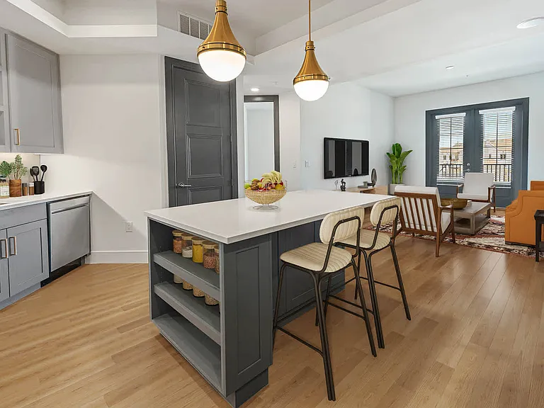 Kitchen with Stainless Steel Appliances