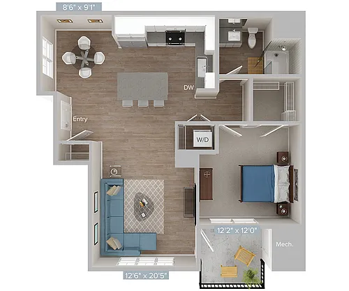 Floor plan A3-851-2