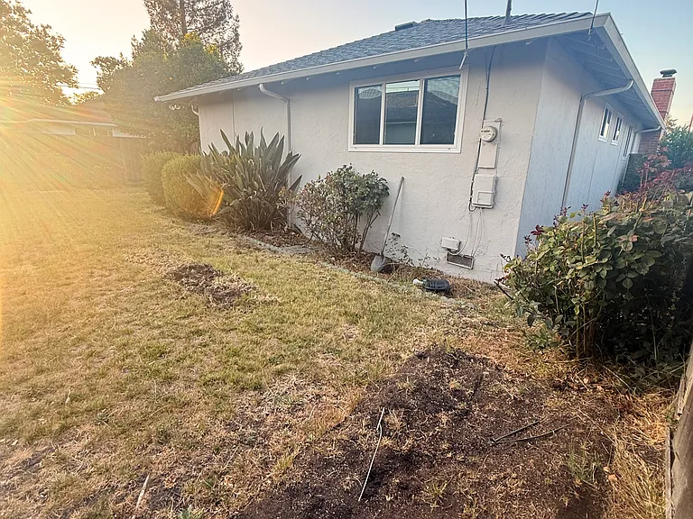 Home owners used to grow veggies here