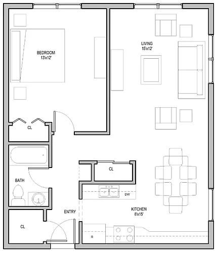 Floor plan The Emerson