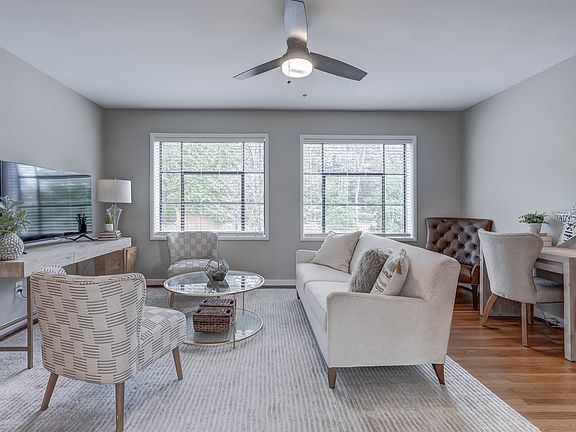 Living room facing east
