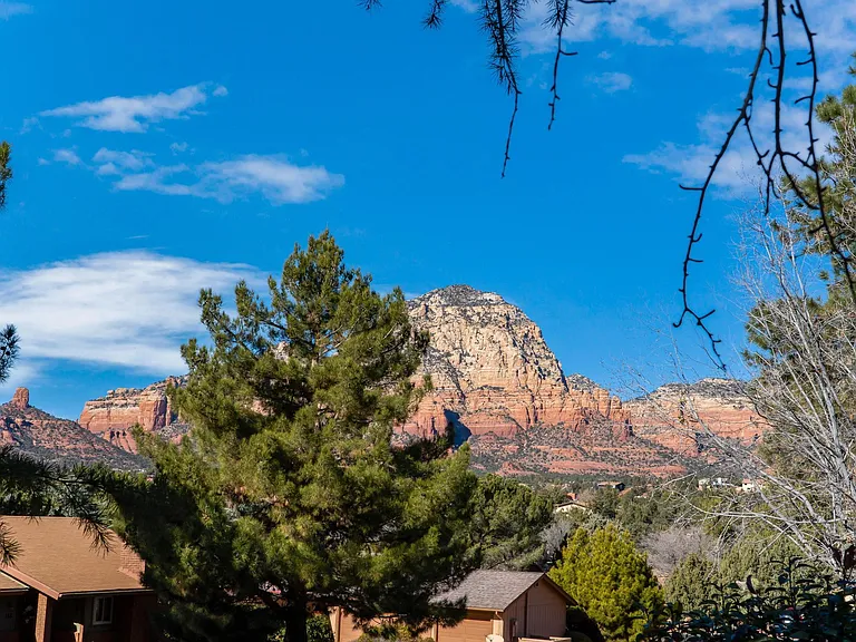 View of Thunder Mountain from front yard