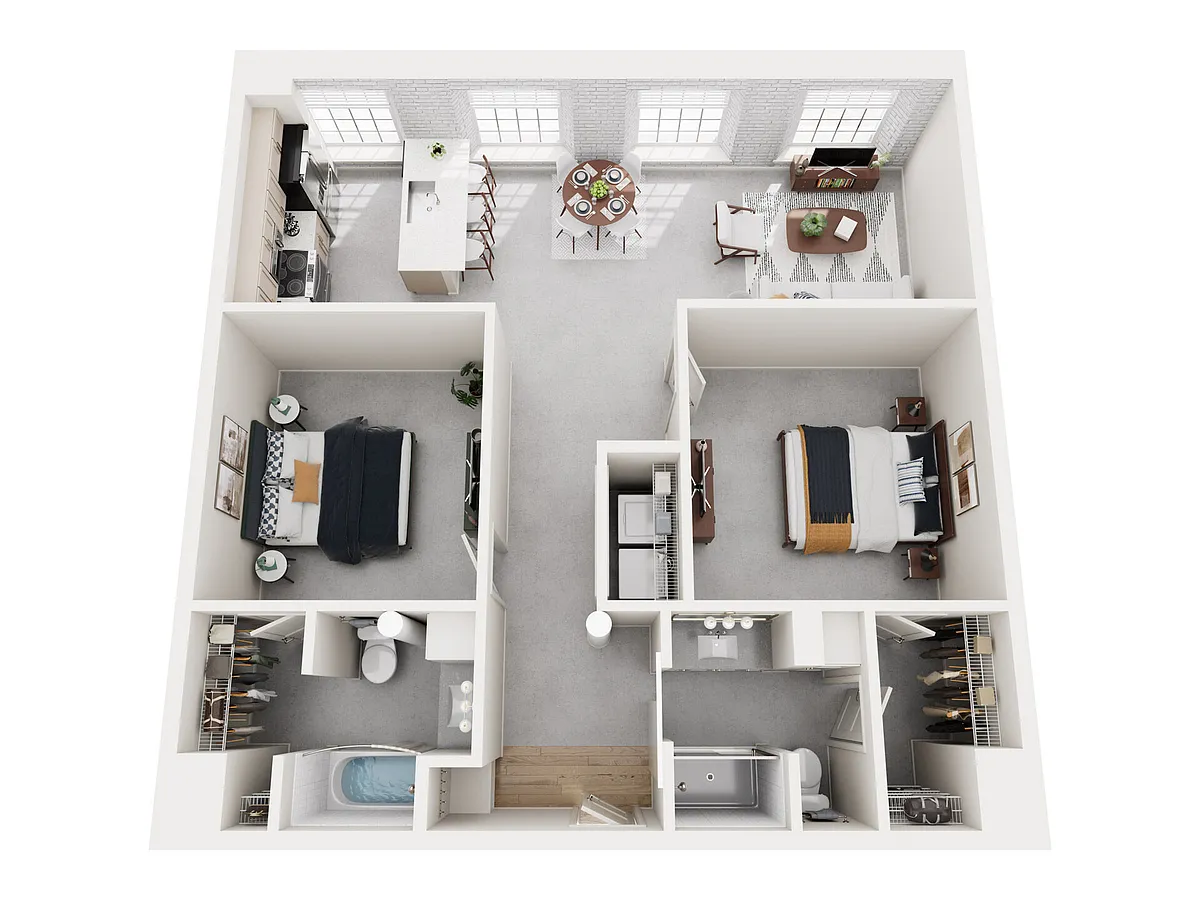 Floor plan 2C