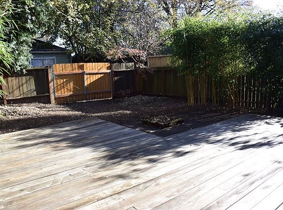 Backyard porch