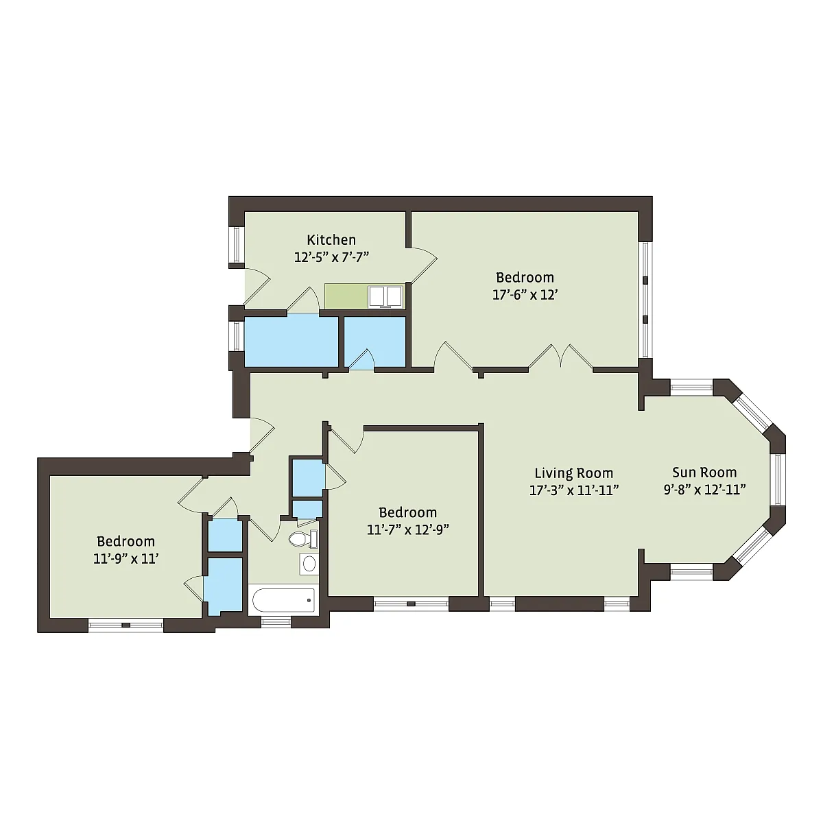 Floor plan 5034-3bB