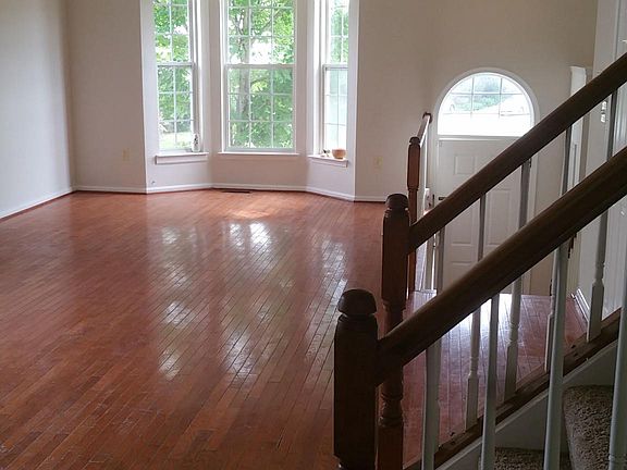 Front door and Living room 