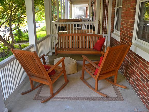 Cozy front porch
